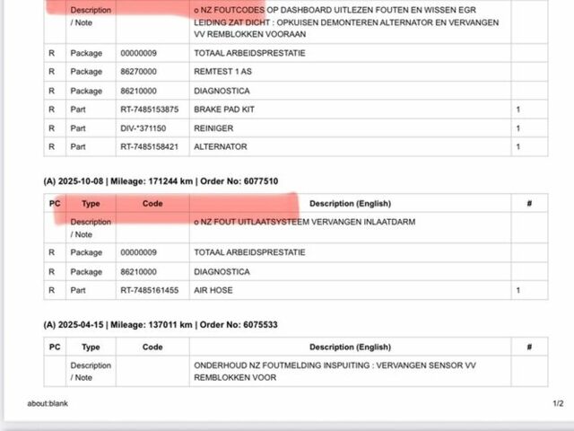 Белый Рено Мастер, объемом двигателя 2.3 л и пробегом 193 тыс. км за 25000 $, фото 39 на Automoto.ua