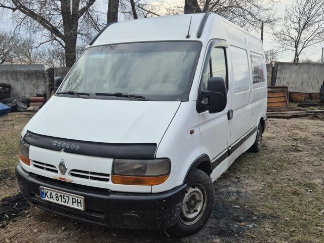 Белый Рено Мастер, объемом двигателя 2.5 л и пробегом 500 тыс. км за 2600 $, фото 1 на Automoto.ua