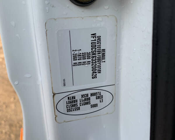 Білий Рено Мастєр, об'ємом двигуна 3 л та пробігом 236 тис. км за 9999 $, фото 25 на Automoto.ua