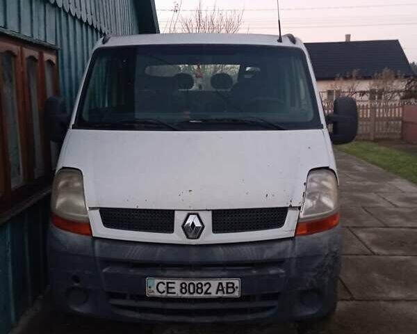 Белый Рено Мастер, объемом двигателя 2.5 л и пробегом 467 тыс. км за 9900 $, фото 1 на Automoto.ua