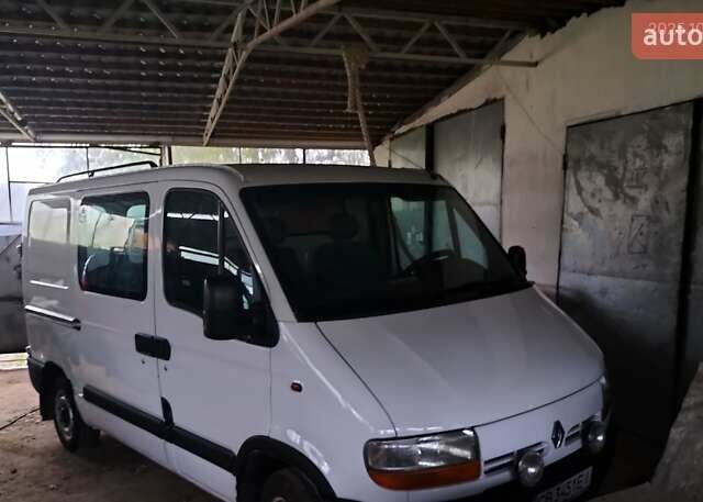Білий Рено Мастєр, об'ємом двигуна 2.5 л та пробігом 528 тис. км за 4800 $, фото 1 на Automoto.ua