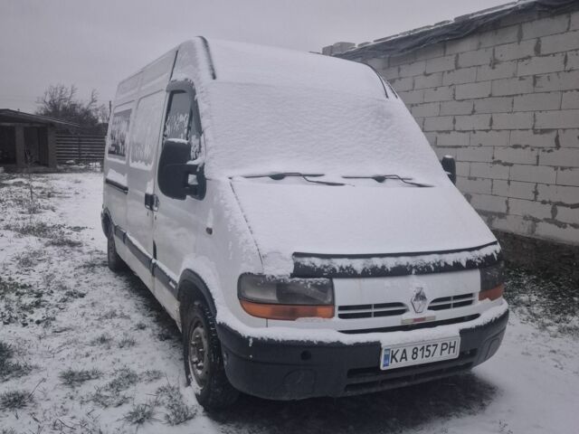 Белый Рено Мастер, объемом двигателя 2.5 л и пробегом 500 тыс. км за 2000 $, фото 2 на Automoto.ua