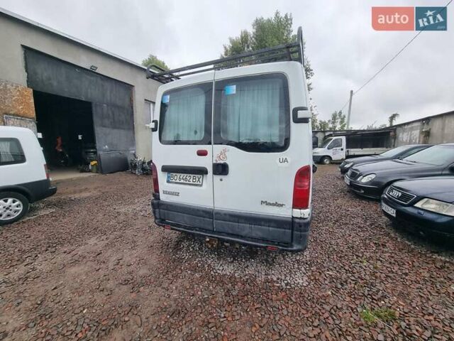 Белый Рено Мастер, объемом двигателя 2.19 л и пробегом 255 тыс. км за 3950 $, фото 5 на Automoto.ua