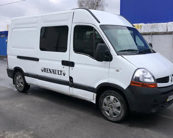 Белый Рено Мастер, объемом двигателя 2.5 л и пробегом 473 тыс. км за 5000 $, фото 6 на Automoto.ua