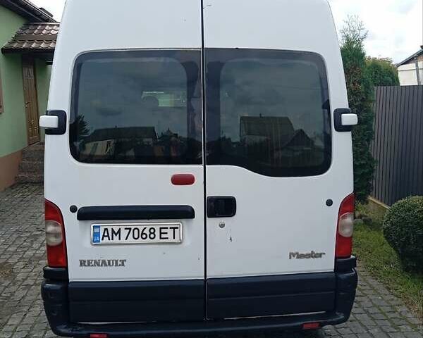 Білий Рено Мастєр, об'ємом двигуна 2.46 л та пробігом 329 тис. км за 7300 $, фото 4 на Automoto.ua