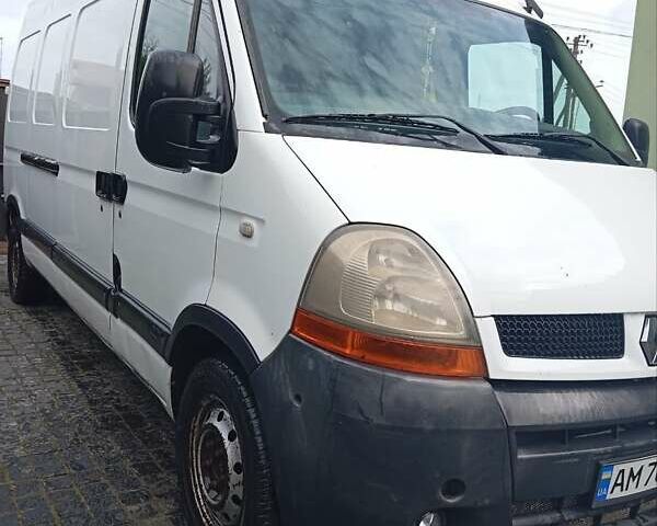 Білий Рено Мастєр, об'ємом двигуна 2.46 л та пробігом 329 тис. км за 7300 $, фото 6 на Automoto.ua