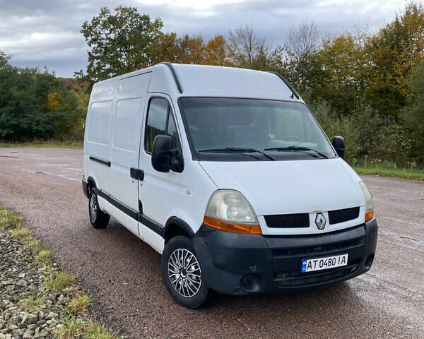 Білий Рено Мастєр, об'ємом двигуна 2.46 л та пробігом 430 тис. км за 6299 $, фото 1 на Automoto.ua