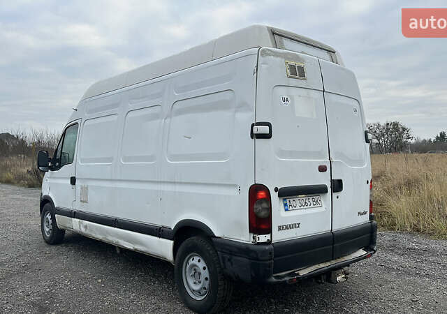 Білий Рено Мастєр, об'ємом двигуна 2.46 л та пробігом 600 тис. км за 5000 $, фото 7 на Automoto.ua