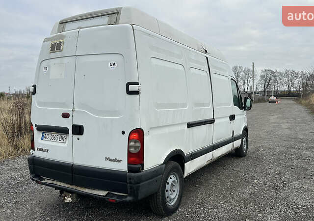 Білий Рено Мастєр, об'ємом двигуна 2.46 л та пробігом 600 тис. км за 5000 $, фото 14 на Automoto.ua
