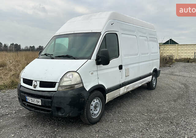 Білий Рено Мастєр, об'ємом двигуна 2.46 л та пробігом 600 тис. км за 5000 $, фото 1 на Automoto.ua