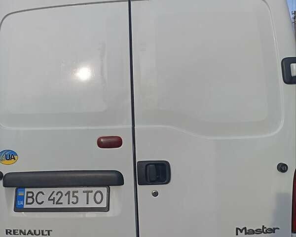 Белый Рено Мастер, объемом двигателя 2.5 л и пробегом 745 тыс. км за 9700 $, фото 3 на Automoto.ua