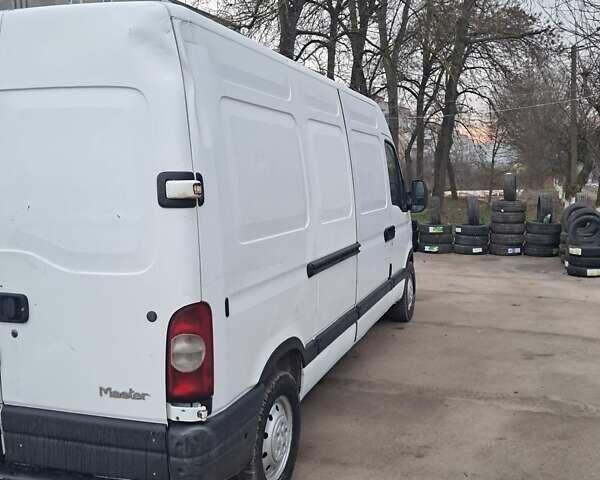 Білий Рено Мастєр, об'ємом двигуна 2.46 л та пробігом 244 тис. км за 8500 $, фото 10 на Automoto.ua