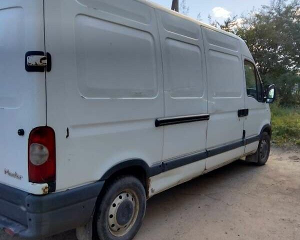 Білий Рено Мастєр, об'ємом двигуна 2.2 л та пробігом 516 тис. км за 7500 $, фото 1 на Automoto.ua