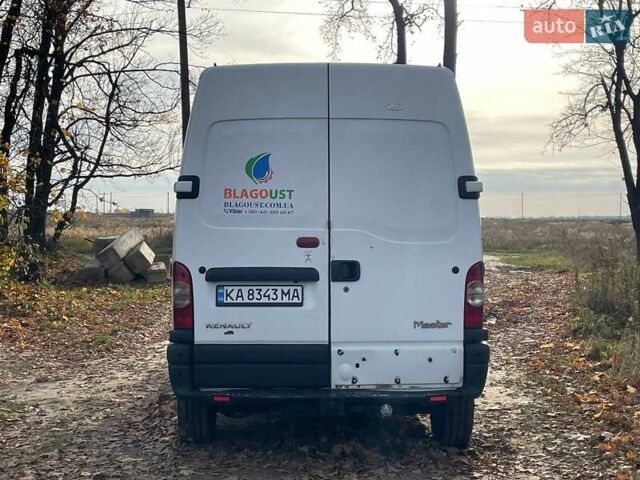 Белый Рено Мастер, объемом двигателя 2.5 л и пробегом 312 тыс. км за 8800 $, фото 6 на Automoto.ua