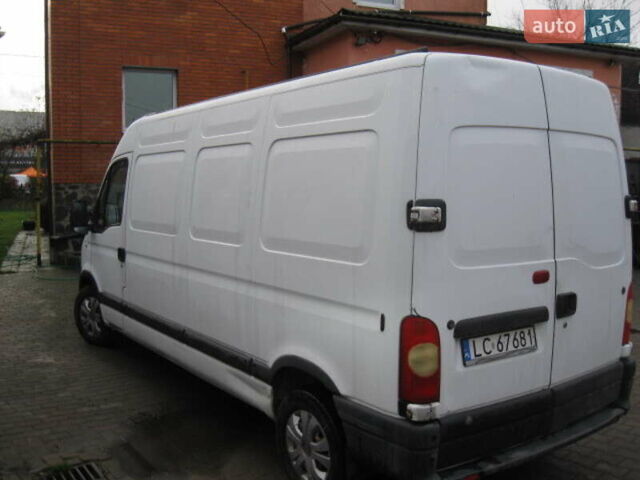Белый Рено Мастер, объемом двигателя 2.5 л и пробегом 351 тыс. км за 4650 $, фото 6 на Automoto.ua