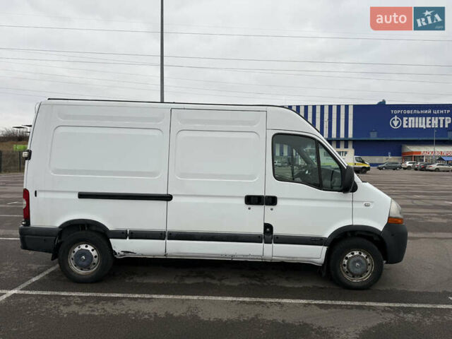 Білий Рено Мастєр, об'ємом двигуна 2.46 л та пробігом 327 тис. км за 6500 $, фото 5 на Automoto.ua