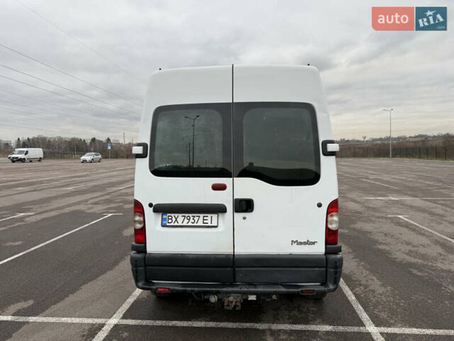 Білий Рено Мастєр, об'ємом двигуна 2.46 л та пробігом 327 тис. км за 6500 $, фото 3 на Automoto.ua