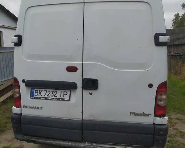 Рено Мастєр 2010 у Владимирце на Automoto.ua Білий Рено Мастєр, об'ємом двигуна 2.5 л та пробігом 541 тис. км за 7500 $, фото 1 на Automoto.ua
