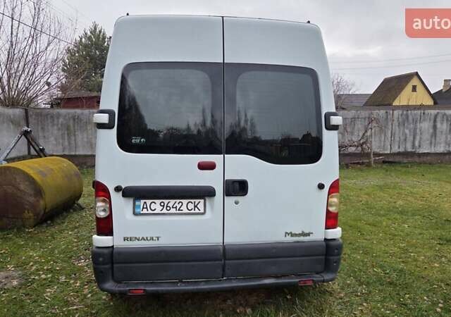 Білий Рено Мастєр, об'ємом двигуна 2.5 л та пробігом 500 тис. км за 6800 $, фото 2 на Automoto.ua