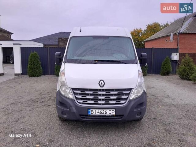 Белый Рено Мастер, объемом двигателя 2.3 л и пробегом 347 тыс. км за 8700 $, фото 1 на Automoto.ua