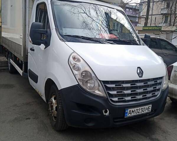 Белый Рено Мастер, объемом двигателя 2.3 л и пробегом 380 тыс. км за 12500 $, фото 1 на Automoto.ua