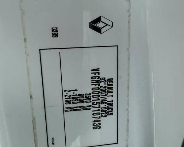 Белый Рено Мастер, объемом двигателя 2.3 л и пробегом 280 тыс. км за 17500 $, фото 59 на Automoto.ua