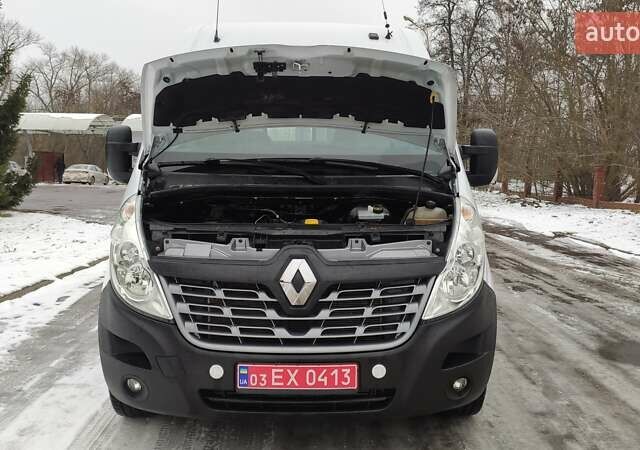 Білий Рено Мастєр, об'ємом двигуна 2.3 л та пробігом 214 тис. км за 14350 $, фото 14 на Automoto.ua