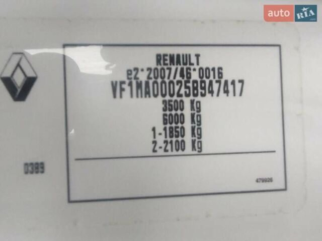 Білий Рено Мастєр, об'ємом двигуна 2.3 л та пробігом 204 тис. км за 17300 $, фото 31 на Automoto.ua