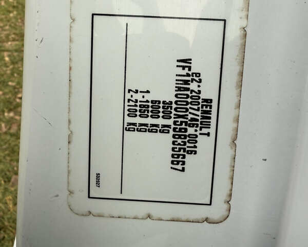 Білий Рено Мастєр, об'ємом двигуна 2.3 л та пробігом 200 тис. км за 19500 $, фото 11 на Automoto.ua