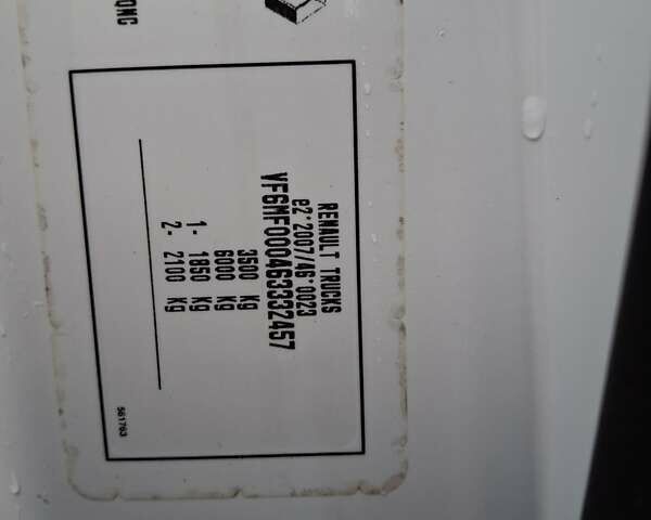 Белый Рено Мастер, объемом двигателя 2.3 л и пробегом 328 тыс. км за 17100 $, фото 19 на Automoto.ua