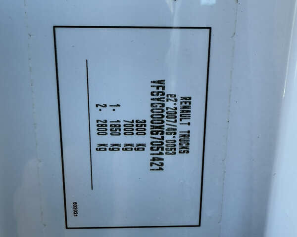 Білий Рено Мастєр, об'ємом двигуна 2.3 л та пробігом 188 тис. км за 26999 $, фото 58 на Automoto.ua