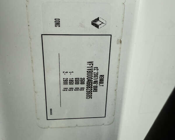 Білий Рено Мастєр, об'ємом двигуна 2.3 л та пробігом 98 тис. км за 27300 $, фото 55 на Automoto.ua