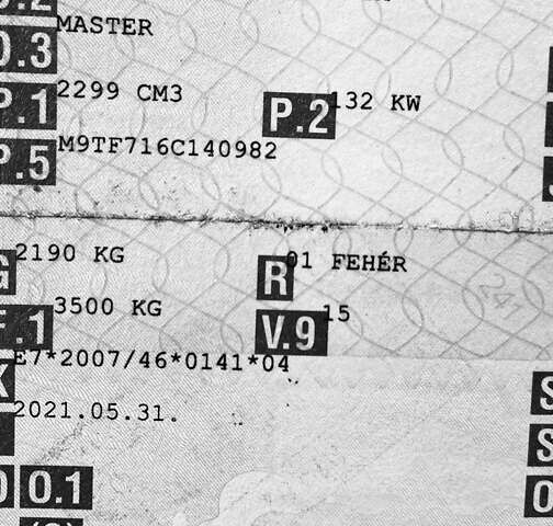 Білий Рено Мастєр, об'ємом двигуна 2.3 л та пробігом 245 тис. км за 17750 $, фото 49 на Automoto.ua