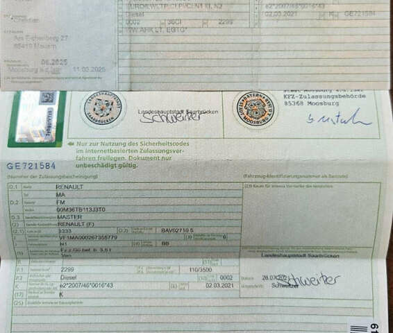 Білий Рено Мастєр, об'ємом двигуна 0 л та пробігом 266 тис. км за 21300 $, фото 98 на Automoto.ua