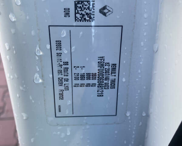 Білий Рено Мастєр, об'ємом двигуна 2.3 л та пробігом 269 тис. км за 19600 $, фото 10 на Automoto.ua