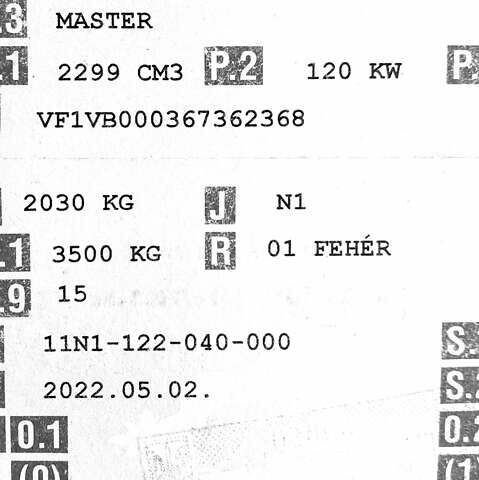 Білий Рено Мастєр, об'ємом двигуна 2.3 л та пробігом 255 тис. км за 18350 $, фото 50 на Automoto.ua
