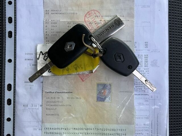 Білий Рено Мастєр, об'ємом двигуна 2.3 л та пробігом 210 тис. км за 17900 $, фото 140 на Automoto.ua