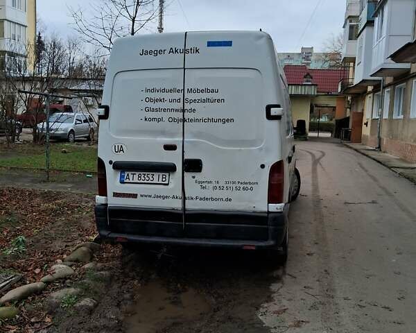 Білий Рено Мастєр, об'ємом двигуна 2.2 л та пробігом 300 тис. км за 3999 $, фото 19 на Automoto.ua