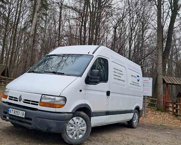 Білий Рено Мастєр, об'ємом двигуна 2.2 л та пробігом 300 тис. км за 3999 $, фото 1 на Automoto.ua