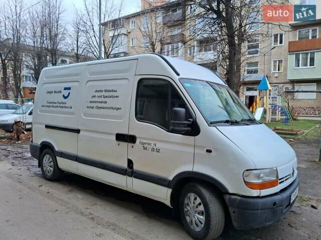 Білий Рено Мастєр, об'ємом двигуна 2.2 л та пробігом 300 тис. км за 3999 $, фото 18 на Automoto.ua