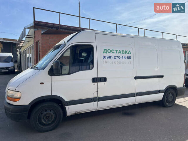 Белый Рено Мастер, объемом двигателя 2.2 л и пробегом 999 тыс. км за 3900 $, фото 2 на Automoto.ua