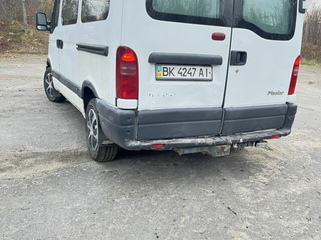 Белый Рено Мастер, объемом двигателя 2.3 л и пробегом 420 тыс. км за 3700 $, фото 3 на Automoto.ua