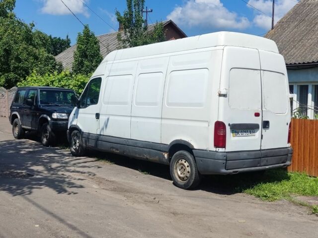 Білий Рено Мастєр, об'ємом двигуна 2.8 л та пробігом 135 тис. км за 2700 $, фото 2 на Automoto.ua