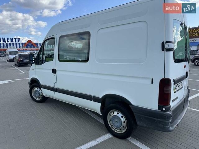 Білий Рено Мастєр, об'ємом двигуна 2.2 л та пробігом 293 тис. км за 4700 $, фото 10 на Automoto.ua