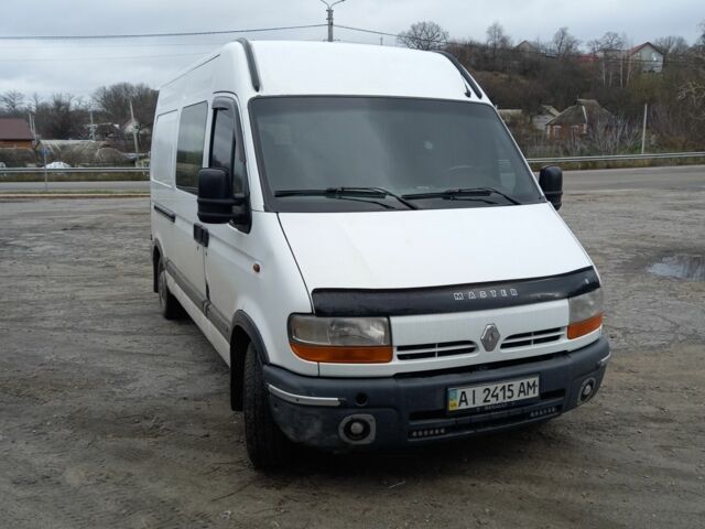 Белый Рено Мастер, объемом двигателя 2.2 л и пробегом 600 тыс. км за 5800 $, фото 6 на Automoto.ua