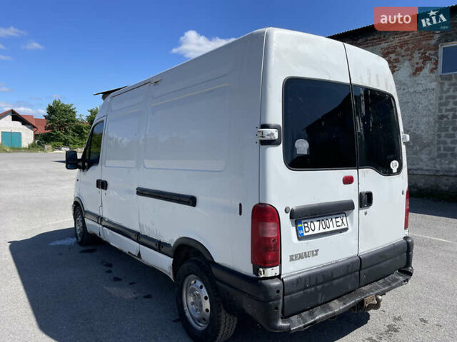 Белый Рено Мастер, объемом двигателя 2.5 л и пробегом 401 тыс. км за 5500 $, фото 9 на Automoto.ua