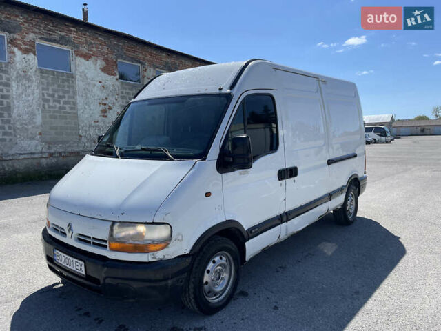 Белый Рено Мастер, объемом двигателя 2.5 л и пробегом 401 тыс. км за 5500 $, фото 1 на Automoto.ua
