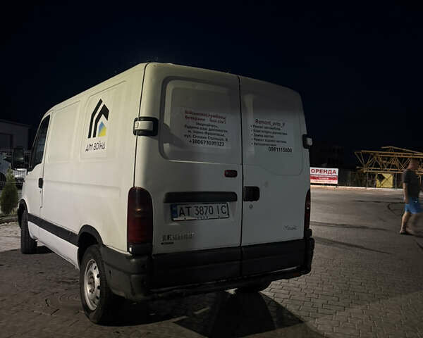 Белый Рено Мастер, объемом двигателя 1.87 л и пробегом 465 тыс. км за 4099 $, фото 4 на Automoto.ua