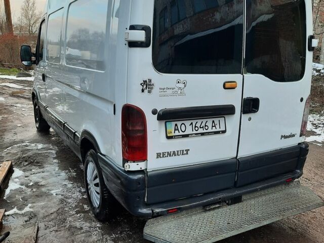 Білий Рено Мастєр, об'ємом двигуна 2.5 л та пробігом 556 тис. км за 4500 $, фото 4 на Automoto.ua