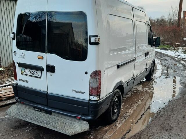 Білий Рено Мастєр, об'ємом двигуна 2.5 л та пробігом 556 тис. км за 4500 $, фото 3 на Automoto.ua